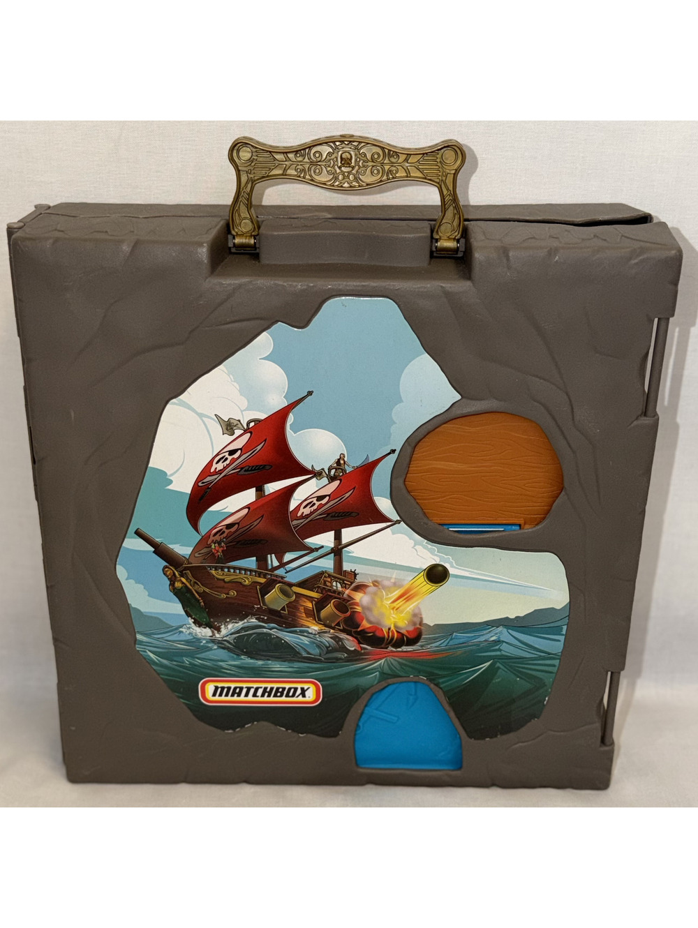 Vintage Matchbox Pirate Ship Pop Up Track
